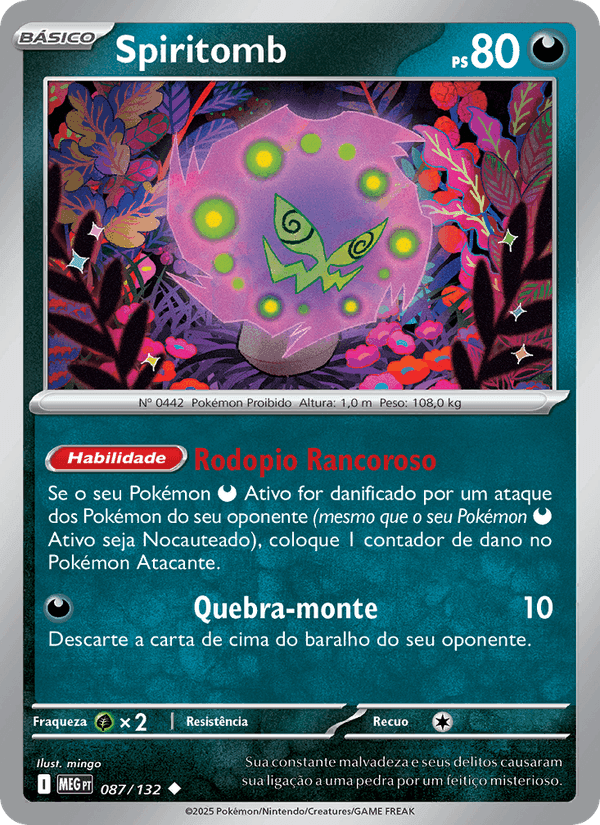 Megaevolução の 087 番、Spiritomb