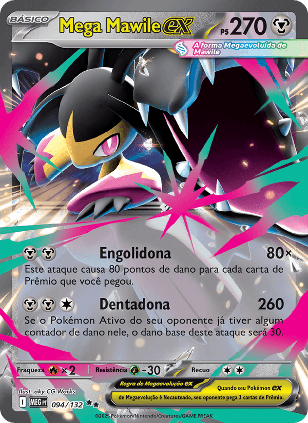 Mega Mawile ex, carta 094 de Megaevolução