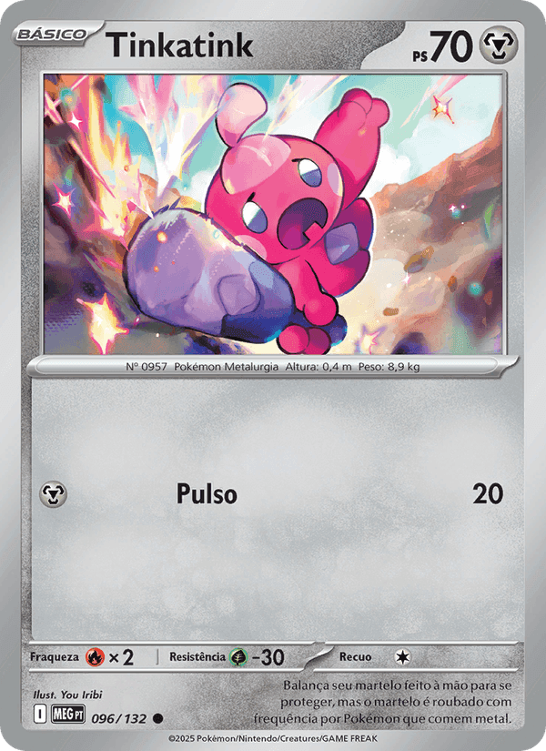 Tinkatink, carta 096 de Megaevolução