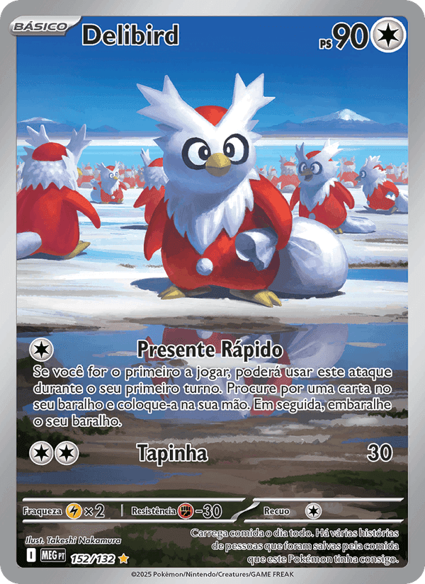 Megaevolução の 152 番、Delibird