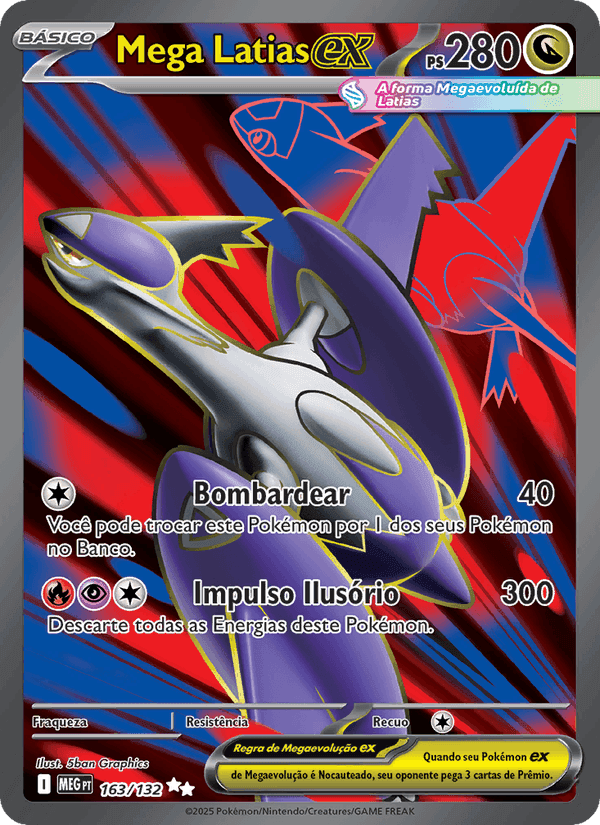 Mega Latias ex, carta 163 de Megaevolução