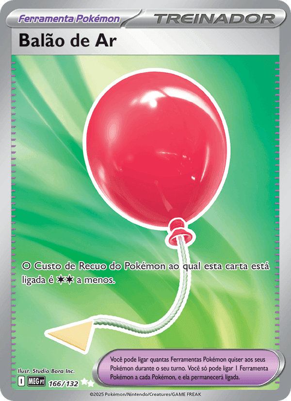 Balão de Ar, card 166 from Megaevolução