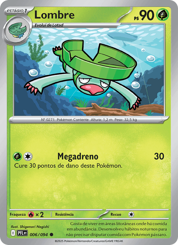 Lombre, carta 006 de Fogo Fantasmagórico