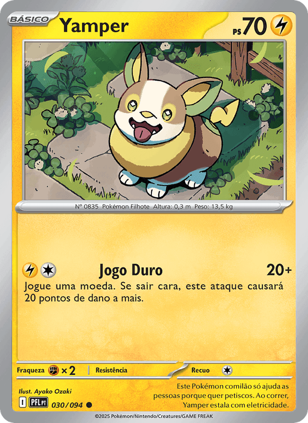 Yamper, carta 030 de Fogo Fantasmagórico