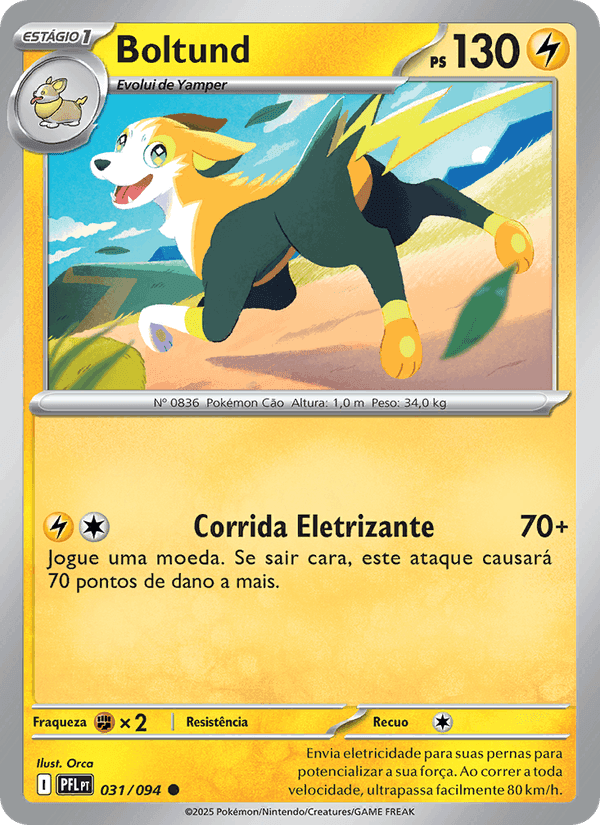 Boltund, carta 031 di Fogo Fantasmagórico