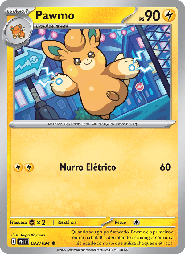 Pawmo, carta 033 de Fogo Fantasmagórico