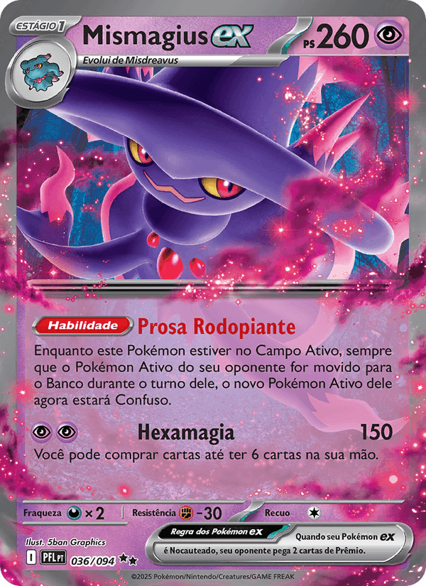 Mismagius ex, carta 036 de Fogo Fantasmagórico