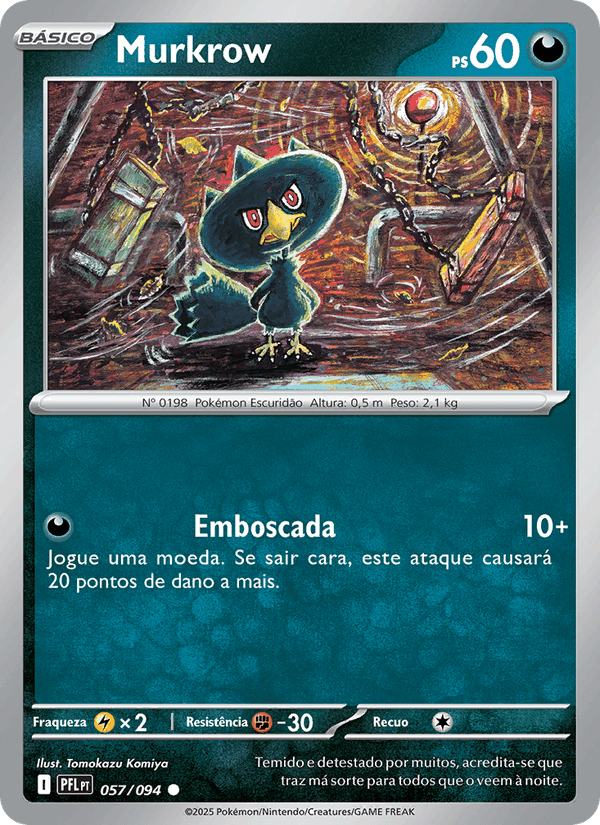 Fogo Fantasmagórico の 057 番、Murkrow