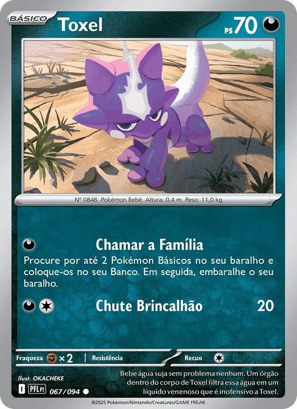 Toxel, card 067 from Fogo Fantasmagórico