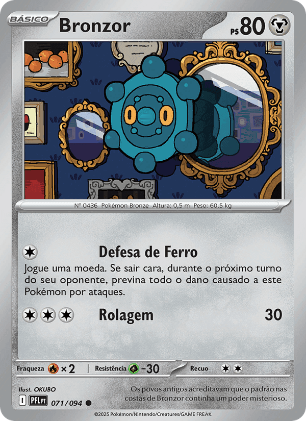 Bronzor, carta 071 de Fogo Fantasmagórico