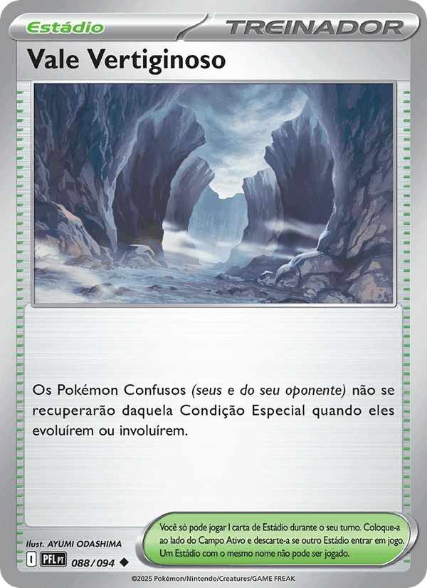 Vale Vertiginoso, carta 088 di Fogo Fantasmagórico