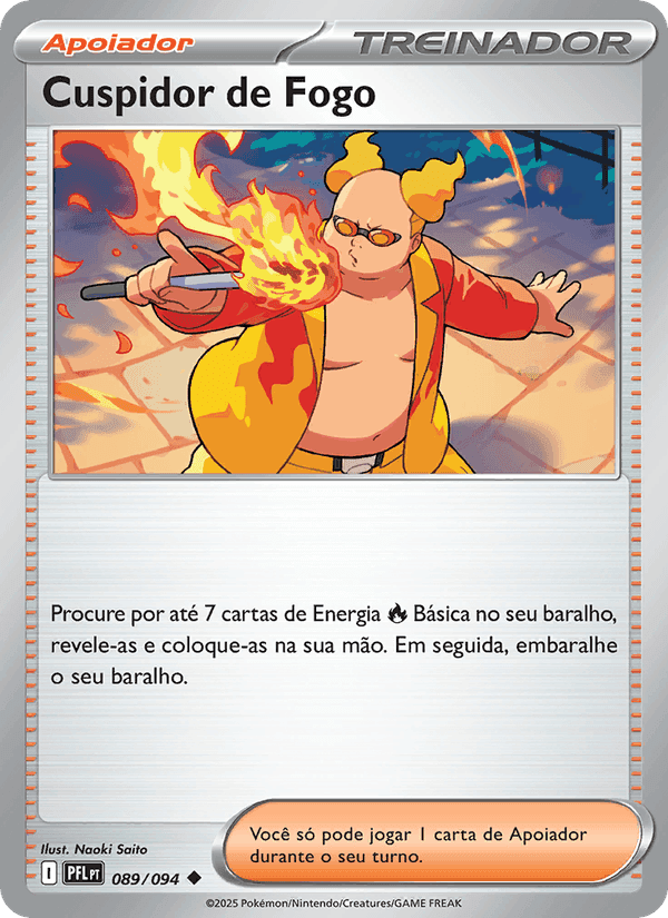 Cuspidor de Fogo, carta 089 de Fogo Fantasmagórico