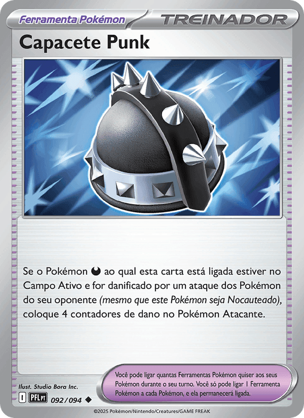 Capacete Punk, card 092 from Fogo Fantasmagórico