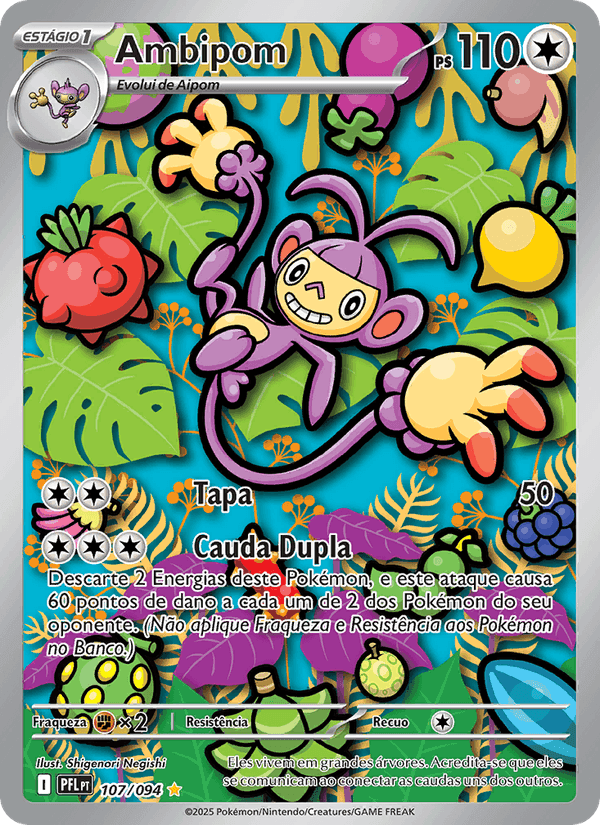 Fogo Fantasmagórico の 107 番、Ambipom