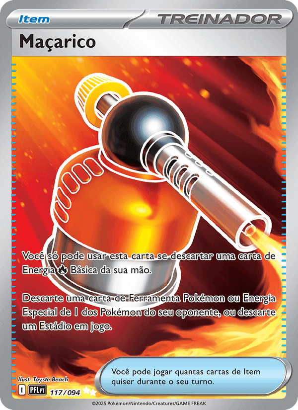 Maçarico, card 117 from Fogo Fantasmagórico