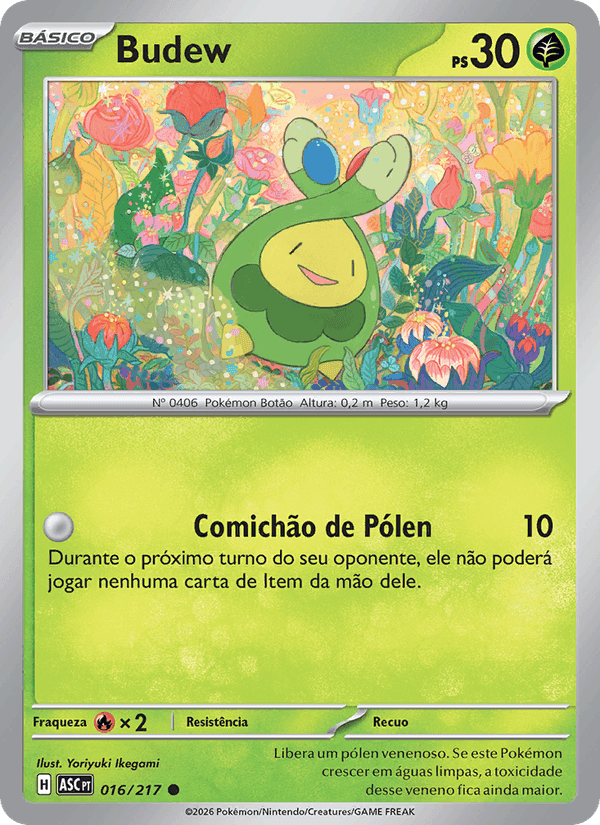 Budew, carta 016 di Heróis Excelsos