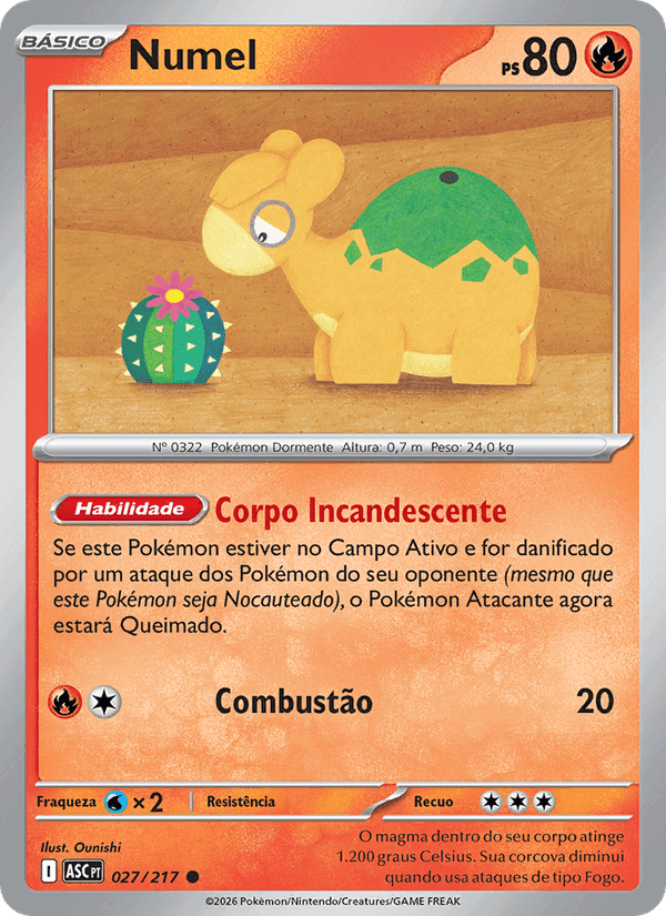 Numel, carta 027 de Heróis Excelsos