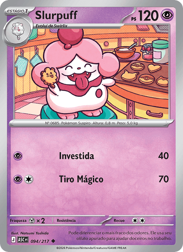 Heróis Excelsos の 094 番、Slurpuff