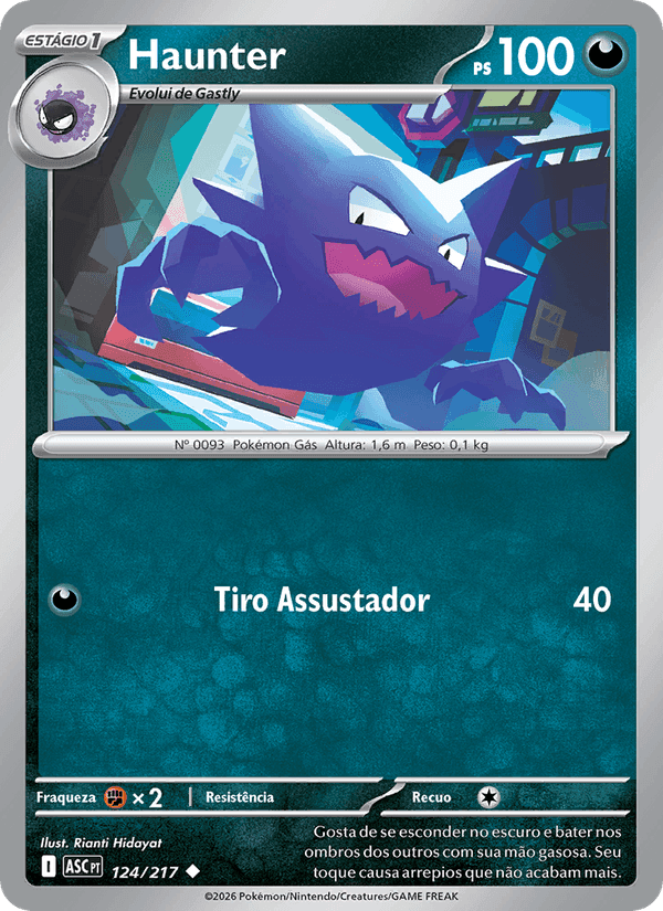Haunter, carta 124 de Heróis Excelsos