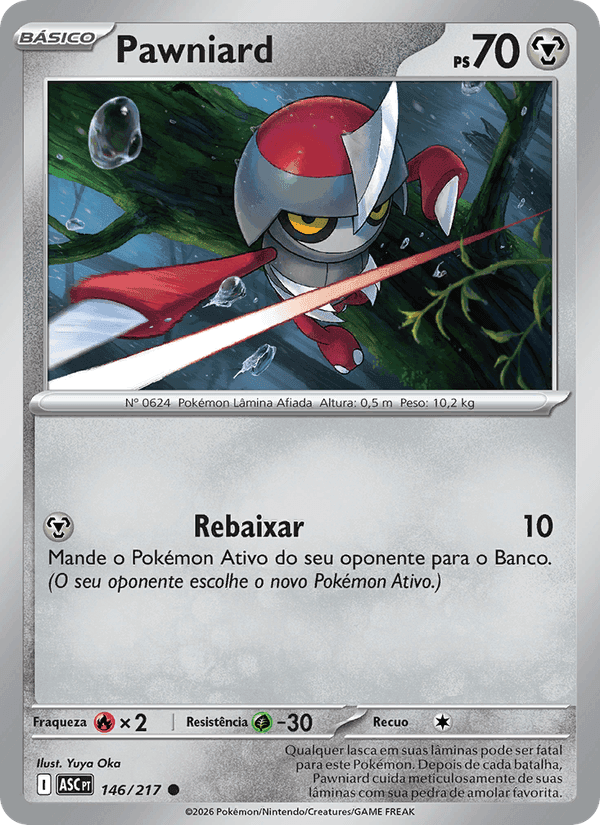 Pawniard, carta 146 de Heróis Excelsos