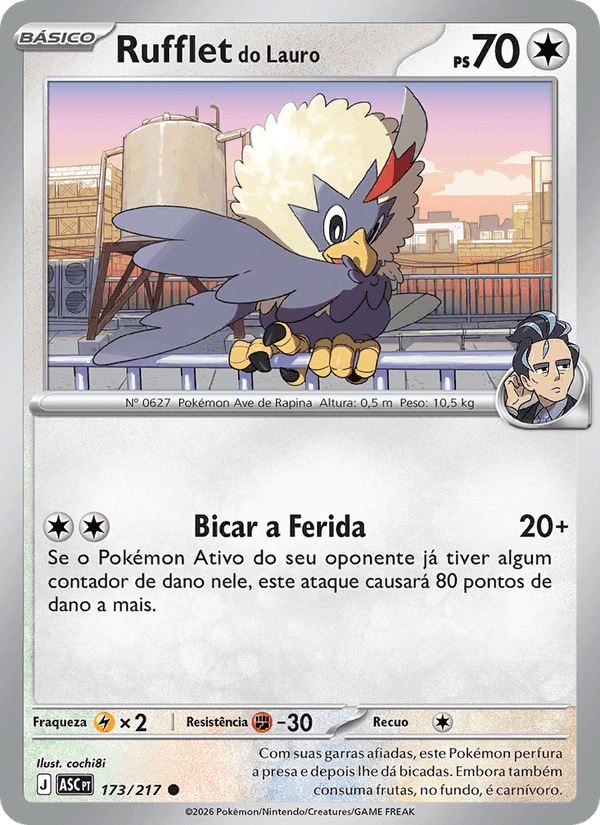 Rufflet do Lauro, carta 173 di Heróis Excelsos