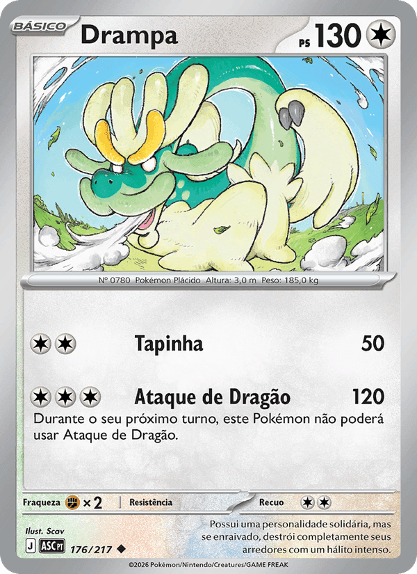 Drampa, carta 176 de Heróis Excelsos