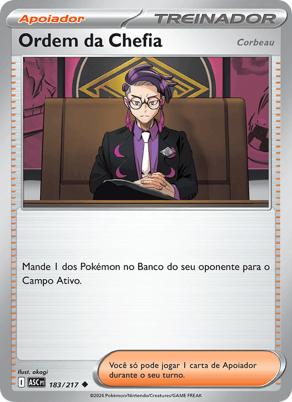 Ordem da Chefia, card 183 from Heróis Excelsos