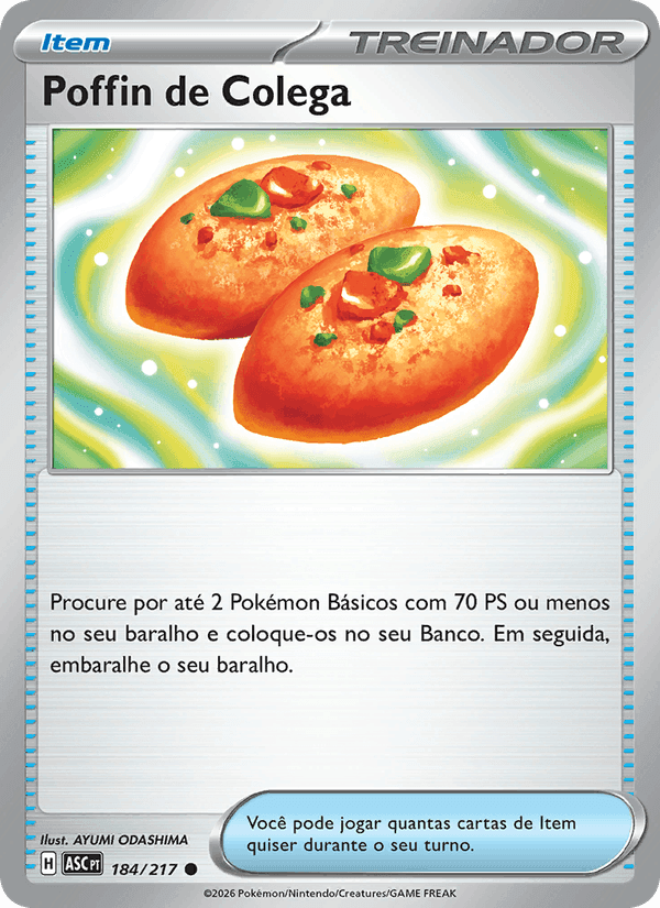 Poffin de Colega, carta 184 de Heróis Excelsos