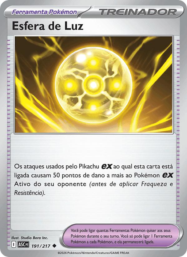 Esfera de Luz, card 191 from Heróis Excelsos