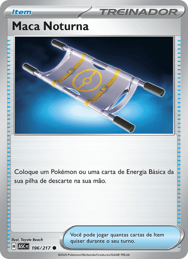 Maca Noturna, card 196 from Heróis Excelsos