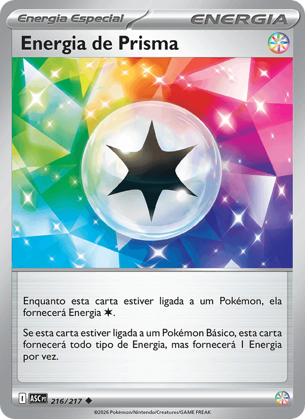 Energia de Prisma, carta 216 de Heróis Excelsos