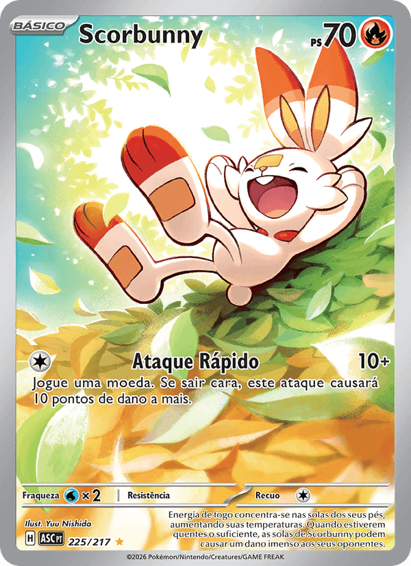 Heróis Excelsos の 225 番、Scorbunny