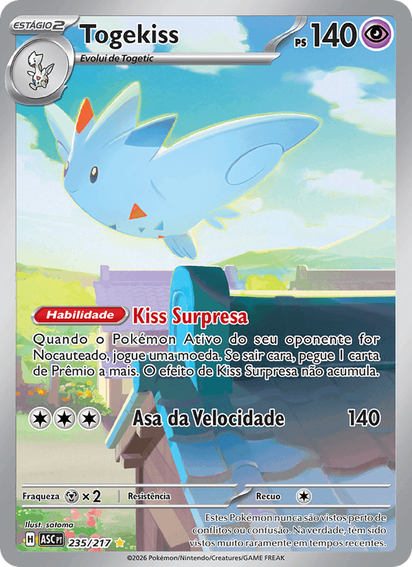 Heróis Excelsos の 235 番、Togekiss