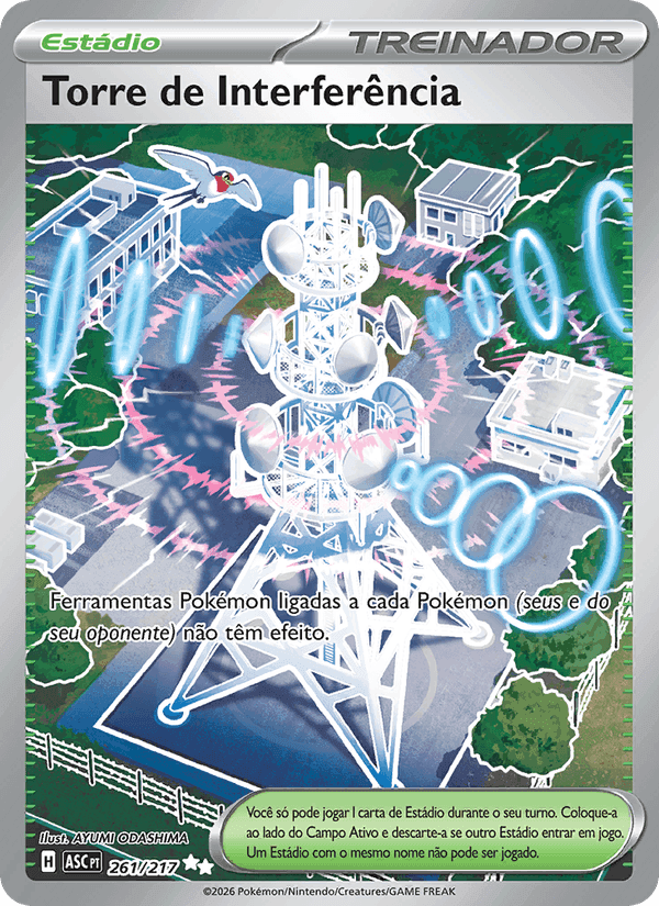 Torre de Interferência, carte 261 de Heróis Excelsos