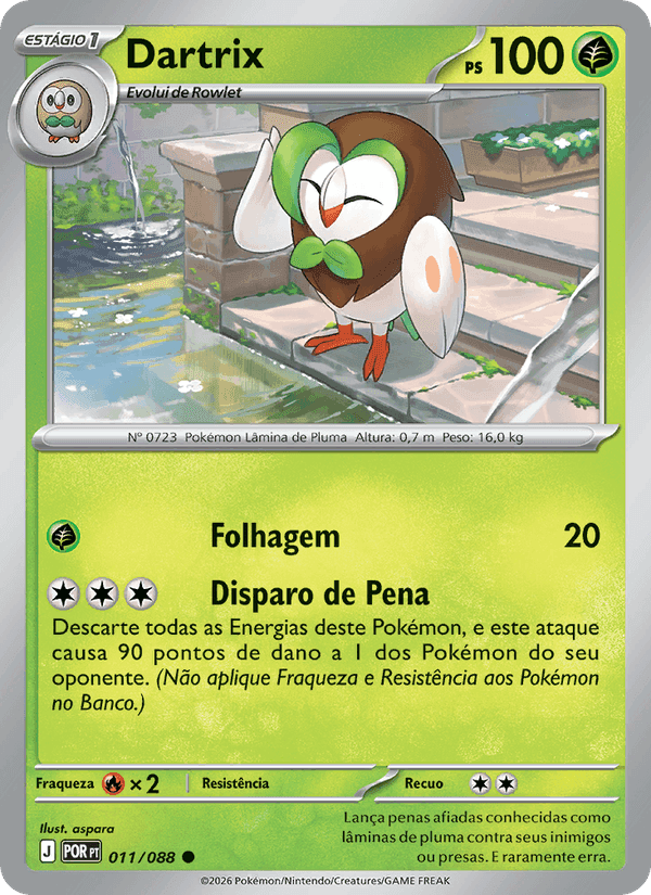 Dartrix, carta 011 de Equilíbrio Perfeito