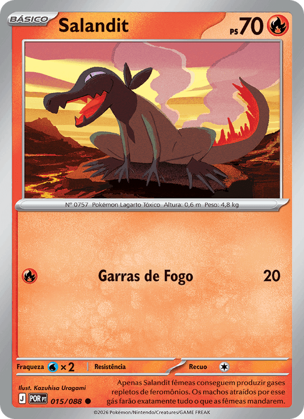 Salandit, carte 015 de Equilíbrio Perfeito