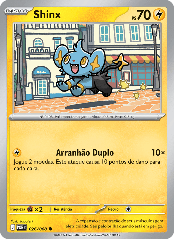 Shinx, carte 026 de Equilíbrio Perfeito