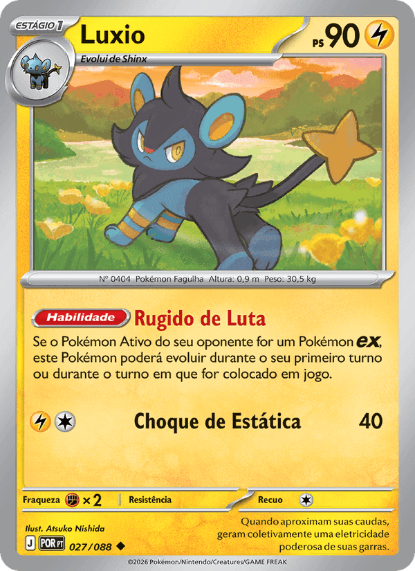 Luxio, card 027 from Equilíbrio Perfeito