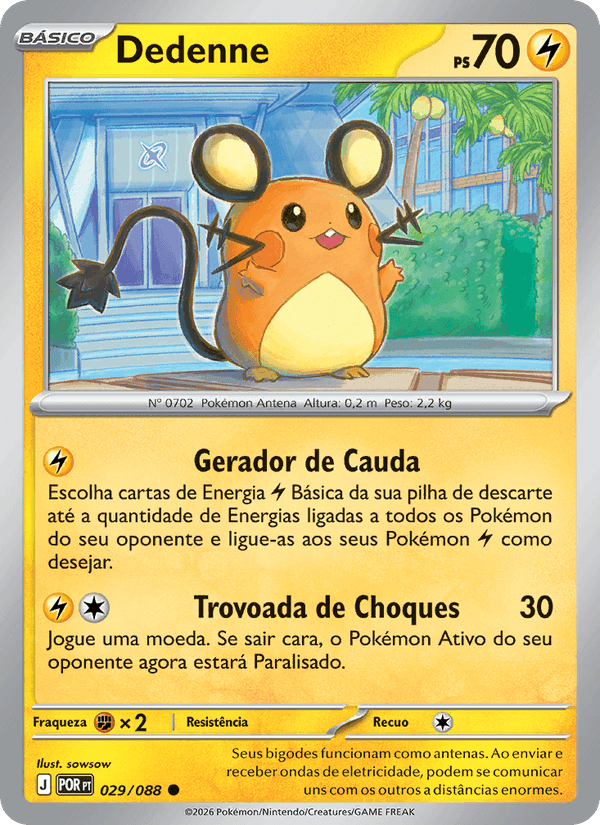 Dedenne, card 029 from Equilíbrio Perfeito