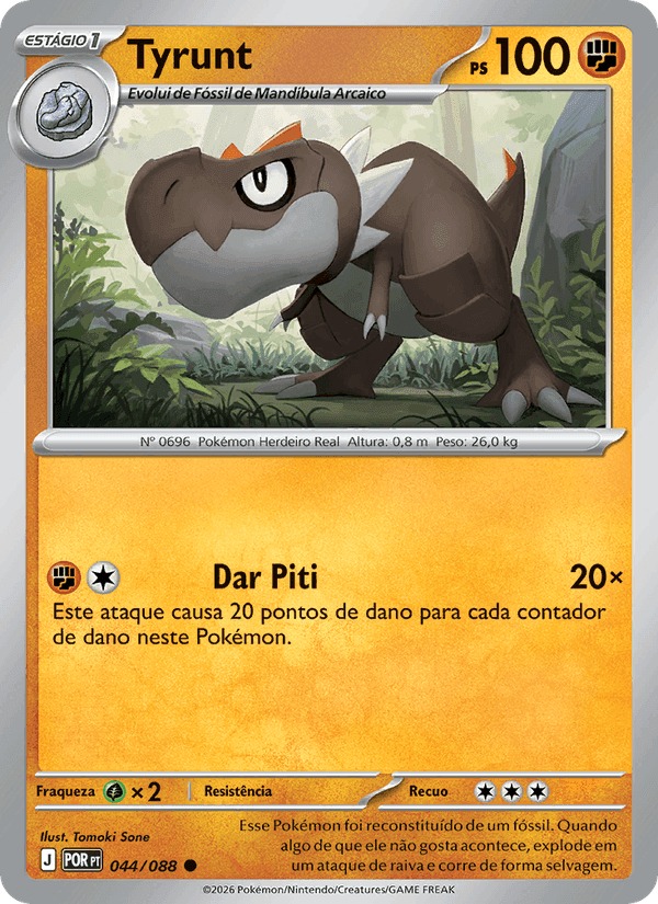 Tyrunt, carta 044 de Equilíbrio Perfeito
