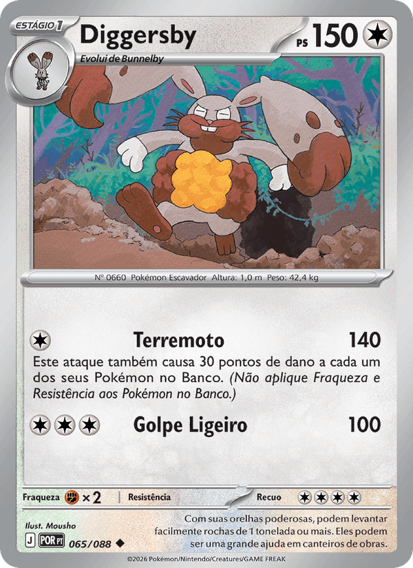 Diggersby, carte 065 de Equilíbrio Perfeito