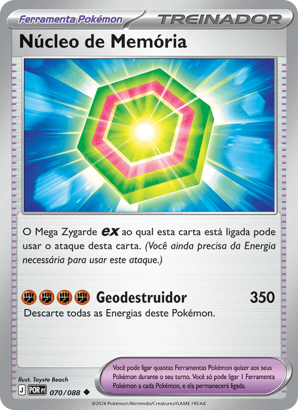 Núcleo de Memória, carta 070 de Equilíbrio Perfeito