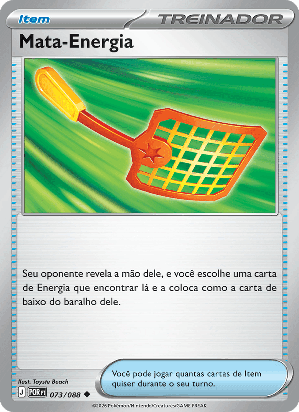 Mata-Energia, card 073 from Equilíbrio Perfeito