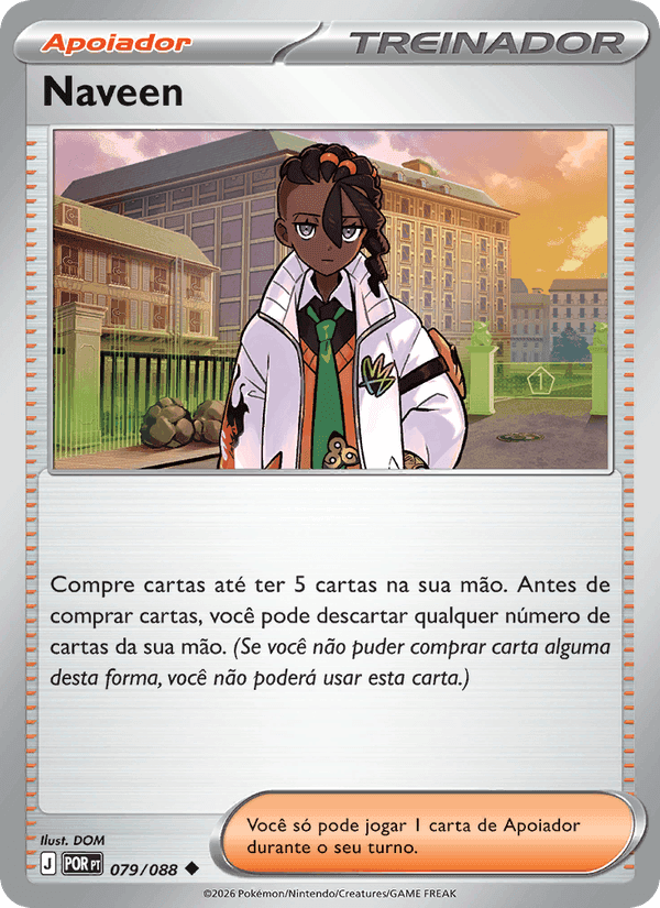 Naveen, card 079 from Equilíbrio Perfeito
