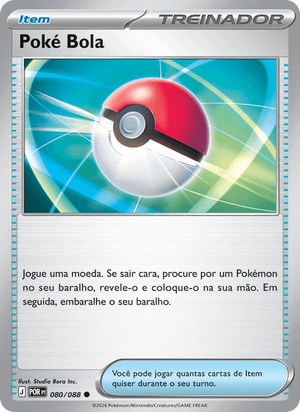 Poké Bola, carta 080 de Equilíbrio Perfeito