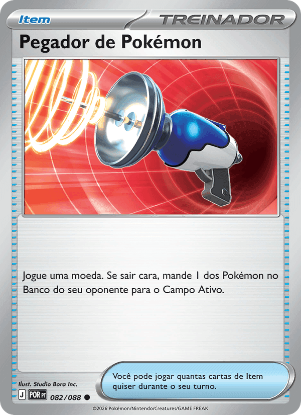 Pegador de Pokémon, card 082 from Equilíbrio Perfeito