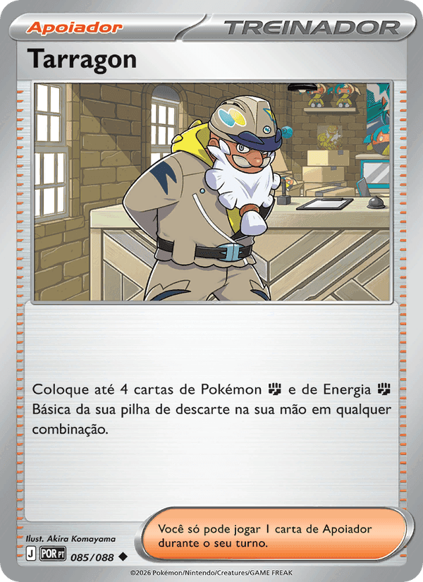 Tarragon, carta 085 de Equilíbrio Perfeito