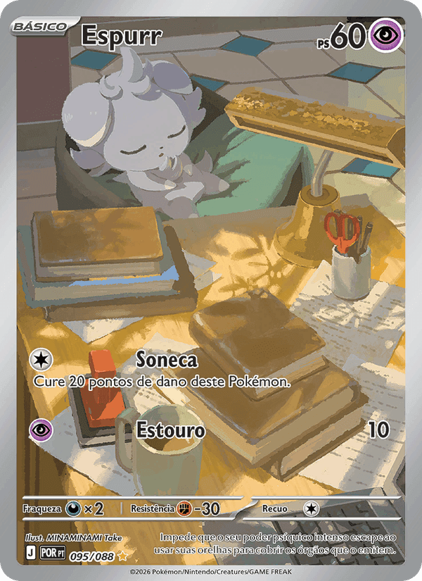 Espurr, card 095 from Equilíbrio Perfeito