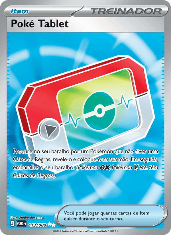 Poké Tablet, carte 113 de Equilíbrio Perfeito