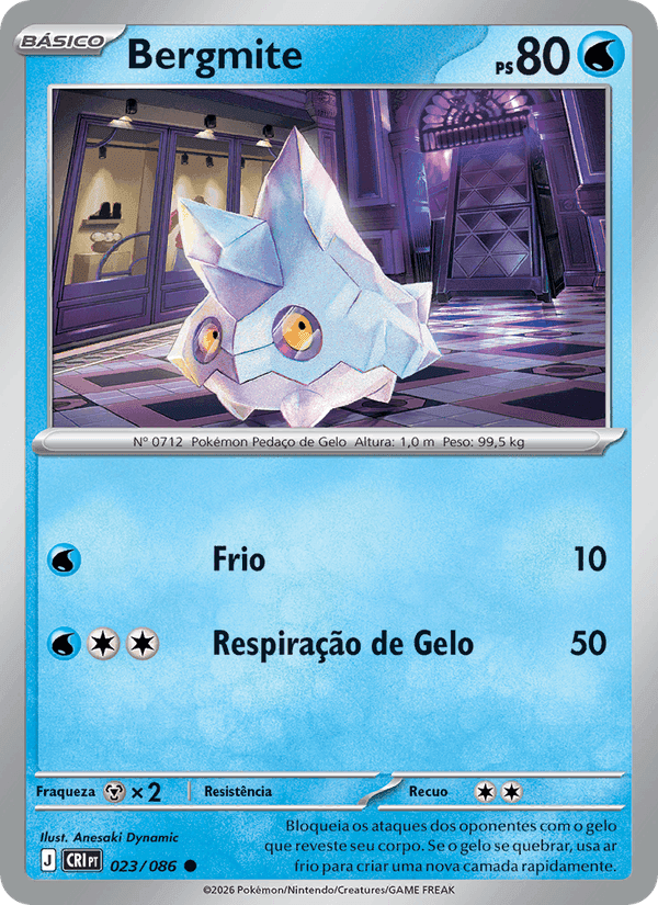 Bergmite, carta 023 de Caos Ascendente